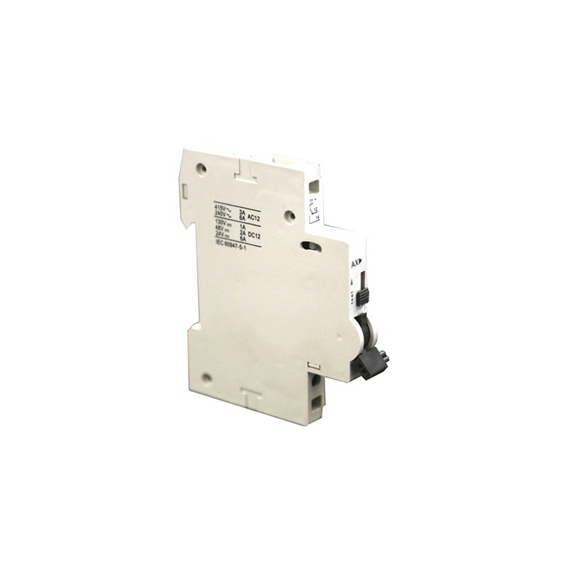 1 pcs - Europa Auxiliary Contact, 1 Contact, 1CO, DIN Rail Mount