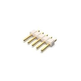 1 pcs : BG301-05-A-0540-L-B - Board to Board & Mezzanine Connectors 5w, 2.54mm Pth Header, SIL, SMT, Horiz, GF, LCP Natural, T+R