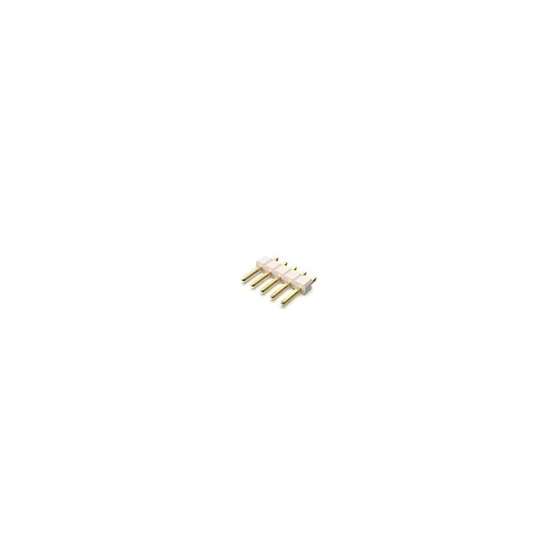 1 pcs : BG301-05-A-0540-L-B - Board to Board & Mezzanine Connectors 5w, 2.54mm Pth Header, SIL, SMT, Horiz, GF, LCP Natural, T+R