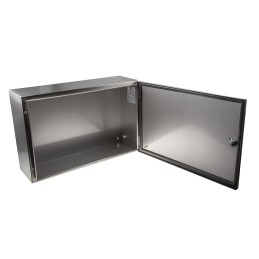 1 pcs - Schneider Electric Spacial S3X Series 304 Stainless Steel Wall Box, IP66, 400 mm x 600 mm x 200mm