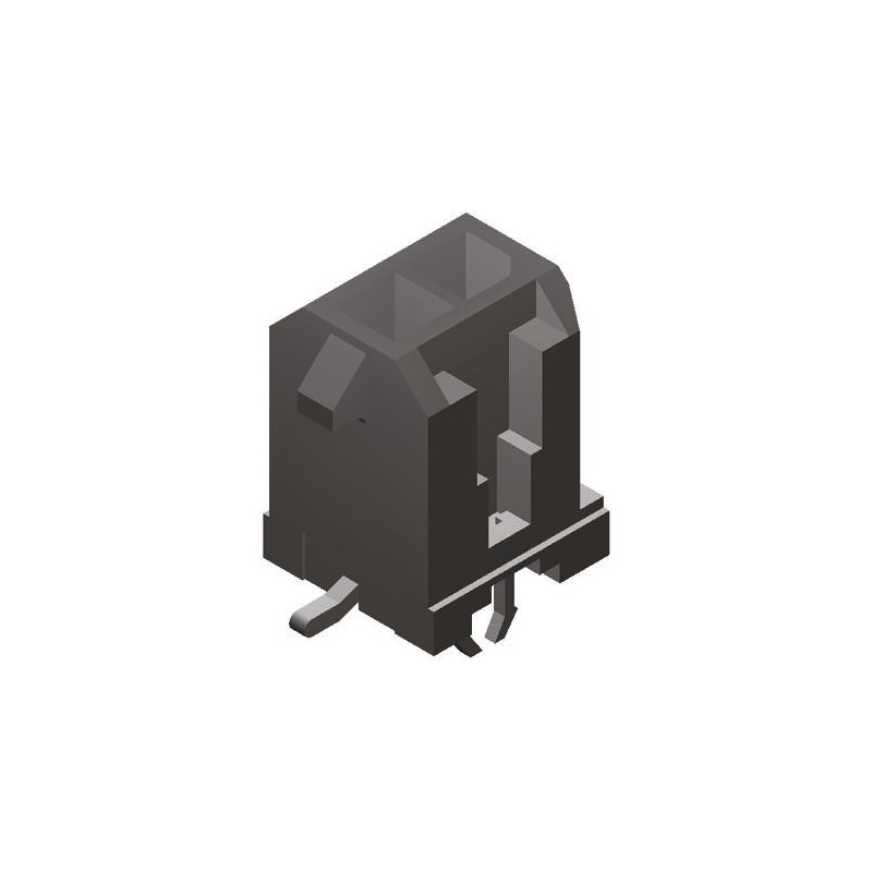 5 pcs - Molex Micro-Fit 3.0 Series Straight Surface Mount PCB Header, 12 Contact(s), 3.0mm Pitch, 2 Row(s), Shrouded