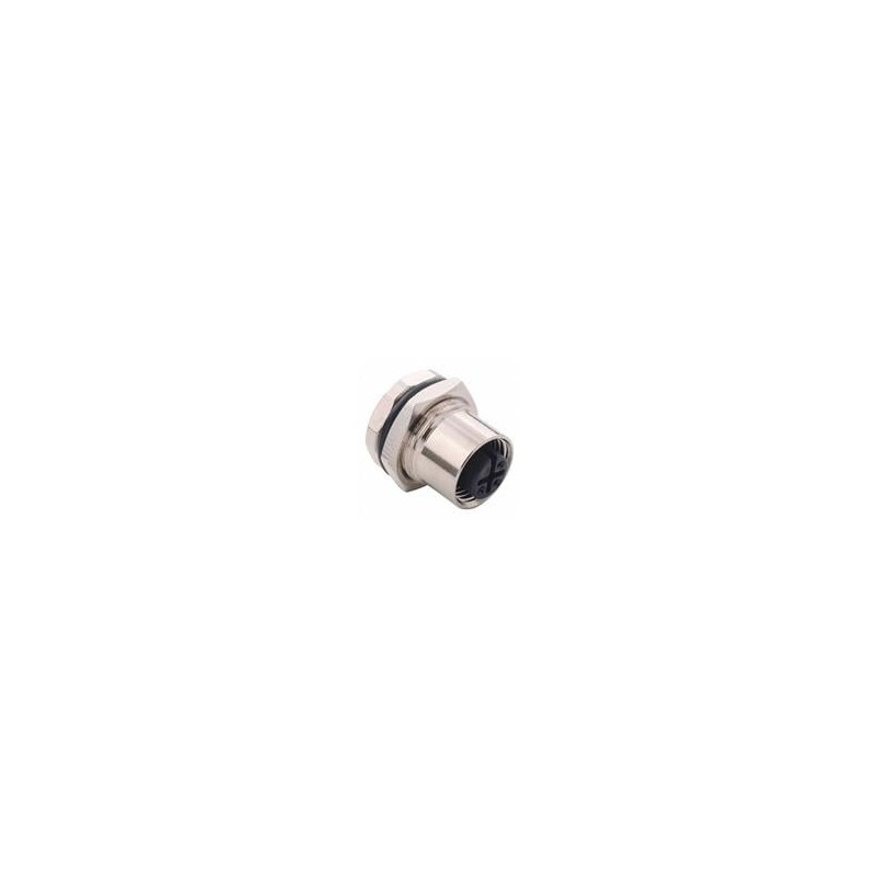 1 pcs : 859-L03-203R001 - Circular Metric Connectors M12 3 P F S/C PNL MNT (lL) G/F