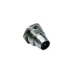 1 pcs : 1200845181 - Circular Metric Connectors REC U12 5P AC MA M16 BM SOL SHD BRA AU