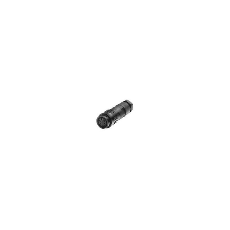 1 pcs : T3378-502 - DIN Connectors FEMALE CABLE CONNECTOR 5 WAY