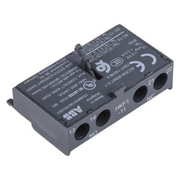 1 pcs - ABB Auxiliary Contact, 2 Contact, 1NC + 1NO, Front Mount