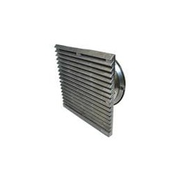 1 pcs : LFG120B - Fan Filters & Accessories Louvered Fan Guard Kit for 120mm Fan, Black