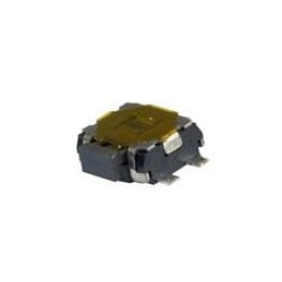 1 pcs : TS23-46-06-BK-260-SMT-TR - Tactile Switches 3.5 x 3 mm, 0.6 mm Actuator Height, 260 gf, Surface Mount, SPST, Black