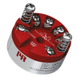 1 pcs - PR Electronics 5300 Temperature Transmitter Linear Resistance, RTD, Thermocouple, Voltage Input, 8 - 30 V dc