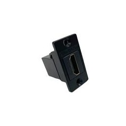 1 pcs : NHHD192B - HDMI, Displayport & DVI Connectors NH SERIES HDMI NARROW MOD PNL