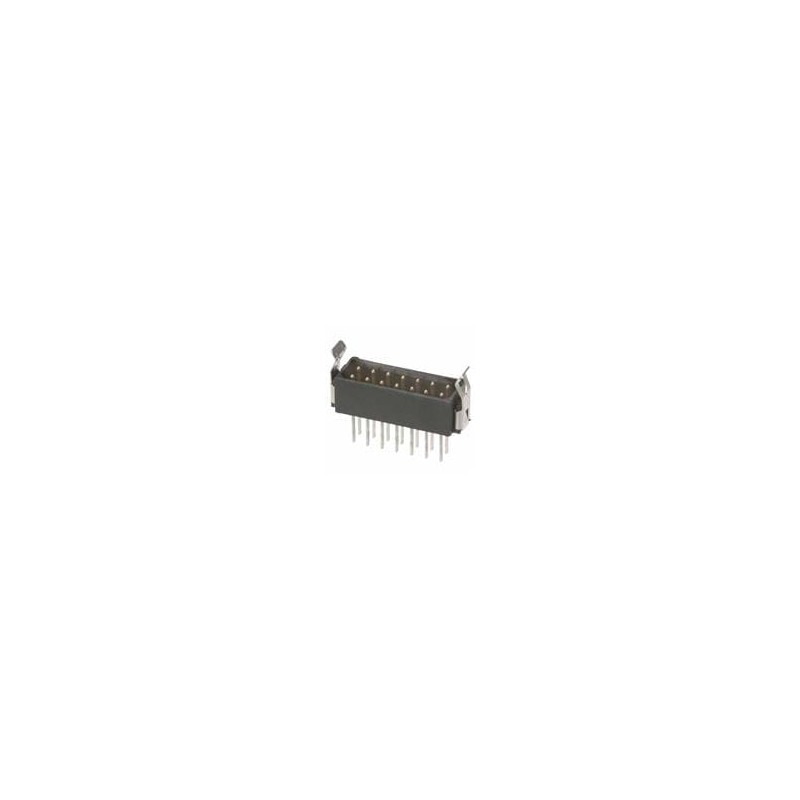 1 pcs : M80-7530442 - Headers & Wire Housings 2+2 DIL MALE VERT LOCK LTCH 4.5MM TAIL