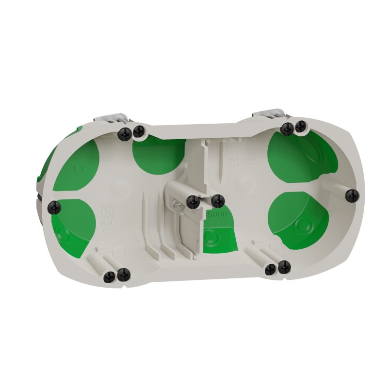 1 pcs - Schneider Electric Multifix Series PP, TPE Box, 67 x 40mm