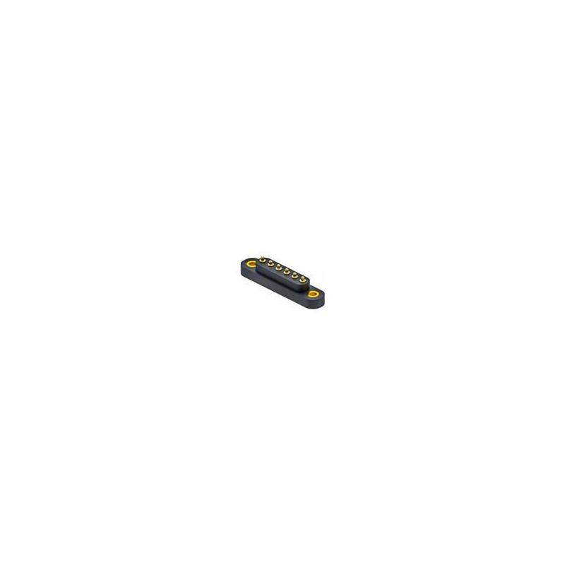 1 pcs : 858-22-006-80-012101 - Headers & Wire Housings Spring-Loaded Header VertMt Sldrless 6Pi