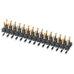 5 pcs - Samtec TMM Series Straight Surface Mount Pin Header, 30 Contact(s), 2.0mm Pitch, 2 Row(s), Unshrouded