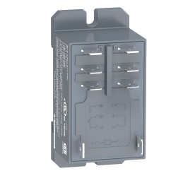 1 pcs - Schneider Electric DIN Rail, Panel Mount Power Relay, 12V dc Coil, 25 A @ 28 V dc, 30 A @ 250 V ac Switching Current,