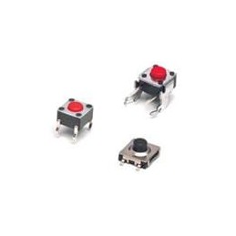 1 pcs : 2-1977223-2 - Tactile Switches 6MM SMT 100gf TACT SWITCH