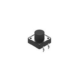 1 pcs : 430476085716 - Tactile Switches Tact Switch Wshble THT 8.5mm Blk Act.