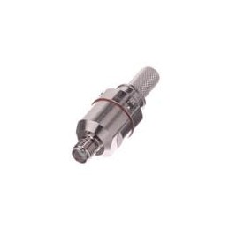 1 pcs : EZ-300-SF-X - RF Connectors / Coaxial Connectors SMA-female (jack) crimp connector, non-solder pin, no braid trim