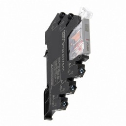 1 pcs - Omron G2RV-ST Series Electromechanical Interface Relay, DIN Rail Mount, 12V dc Coil, SPDT, 1-Pole, 50mA Load
