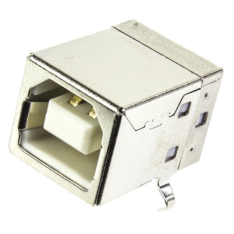 1 pcs - Wurth Elektronik Right Angle, PCB Mount, Socket Type B USB Connector