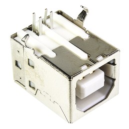 1 pcs - Wurth Elektronik Right Angle, PCB Mount, Socket Type B USB Connector