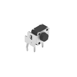 1 pcs : 431256038716 - Tactile Switches WS-TATU Tact RA THT H:3.85mm Blck Act