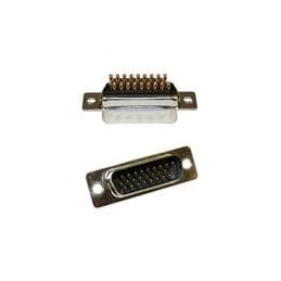 1 pcs : 180-078-203L011 - D-Sub High Density Connectors 78P Fem Solder Cup w/ Clinch Nut 1