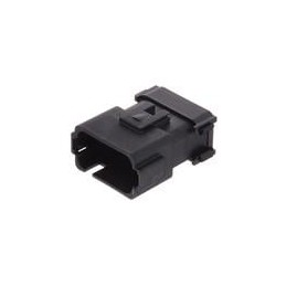 1 pcs : AT16-15PE-K003 - Automotive Connectors 15 Position Receptacle, Pin, Keyed E, End Cap, Reduced Diameter Seal, Black