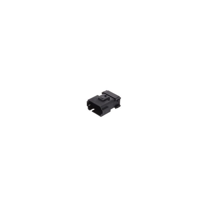 1 pcs : AT16-15PE-K003 - Automotive Connectors 15 Position Receptacle, Pin, Keyed E, End Cap, Reduced Diameter Seal, Black