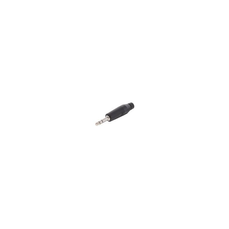 1 pcs : JS3PB - Phone Connectors 1/4'PLSTC BKSHELL BLACK FINISH