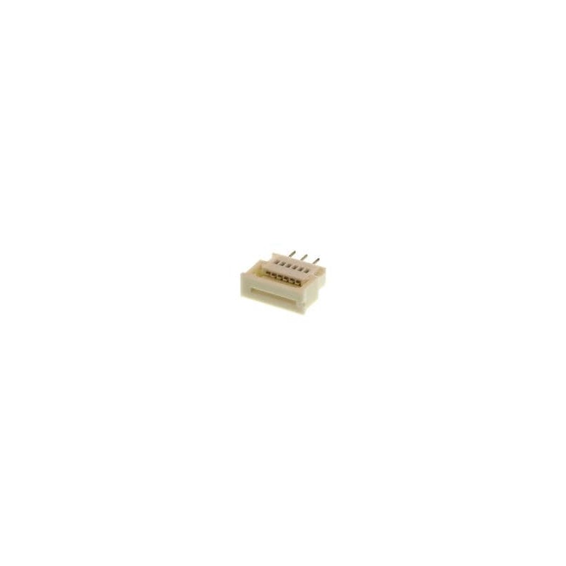 1 pcs : 39-53-2065 - FFC & FPC Connectors 1.25MM 6P VERT CONN ZIF THRU-HOLE