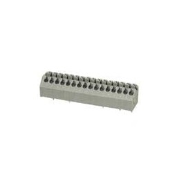 1 pcs : TBL002A-350-16GY-2GY - Fixed Terminal Blocks Terminal block, screwless, 3.50, 45, 16 poles, cool gray