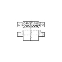 1 pcs : 583859-7 - Standard Card Edge Connectors HOUSING CSTL 156 C/L 15 POS