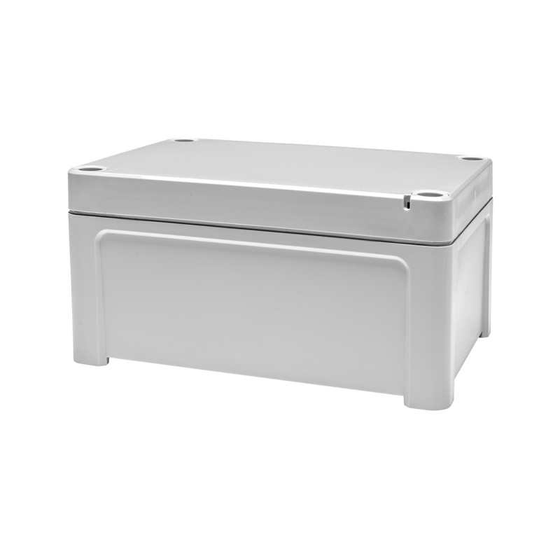 1 pcs - RS PRO Grey Polycarbonate General Purpose Enclosure, IP65, Grey Lid, 130 x 95 x 65mm