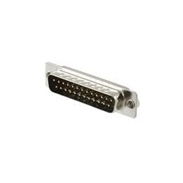 1 pcs : 772-E25-103R011 - D-Sub Standard Connectors IP67,25P M SCUP NI W/CLINCH NUT 1