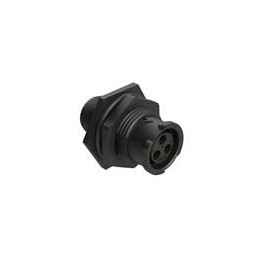 1 pcs : FLS710N3S03 - Standard Circular Connector 3 POS JAM NUT RECEPT