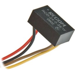 1 pcs - Recom LED Driver, 2 - 35V dc Output, 10.5W Output, 300mA Output, Constant Current Dimmable