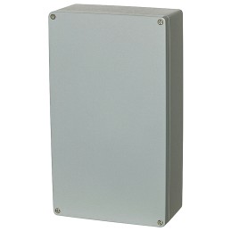1 pcs - Fibox Euronord Series Grey Aluminium Enclosure, IP66, IP67, IP68, Grey Lid, 401 x 230 x 180mm