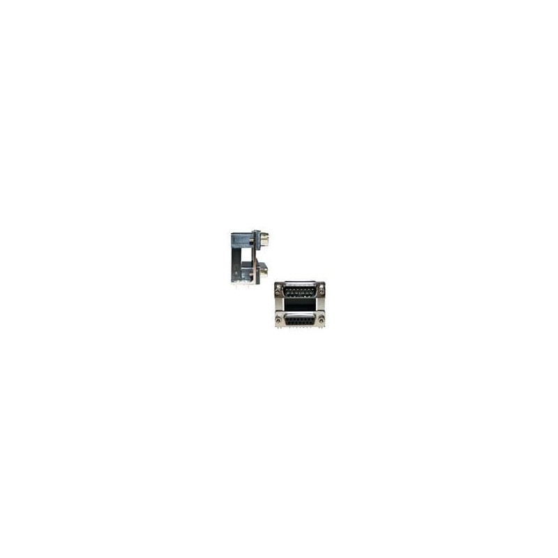 1 pcs : 179-025-413R571 - D-Sub Dualport Connectors 25P Male/Female .900' Spacing