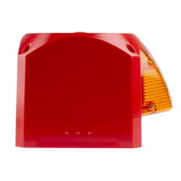 1 pcs - Klaxon Nexus 110 Series Amber Sounder Beacon, 24 - 48 V ac, IP66, Base Mount, 116dB at 1 Metre