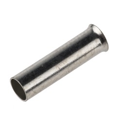 100 pcs - JST, WE Crimp Bootlace Ferrule, 15mm Pin Length, 3.5mm Pin Diameter, 6mm² Wire Size