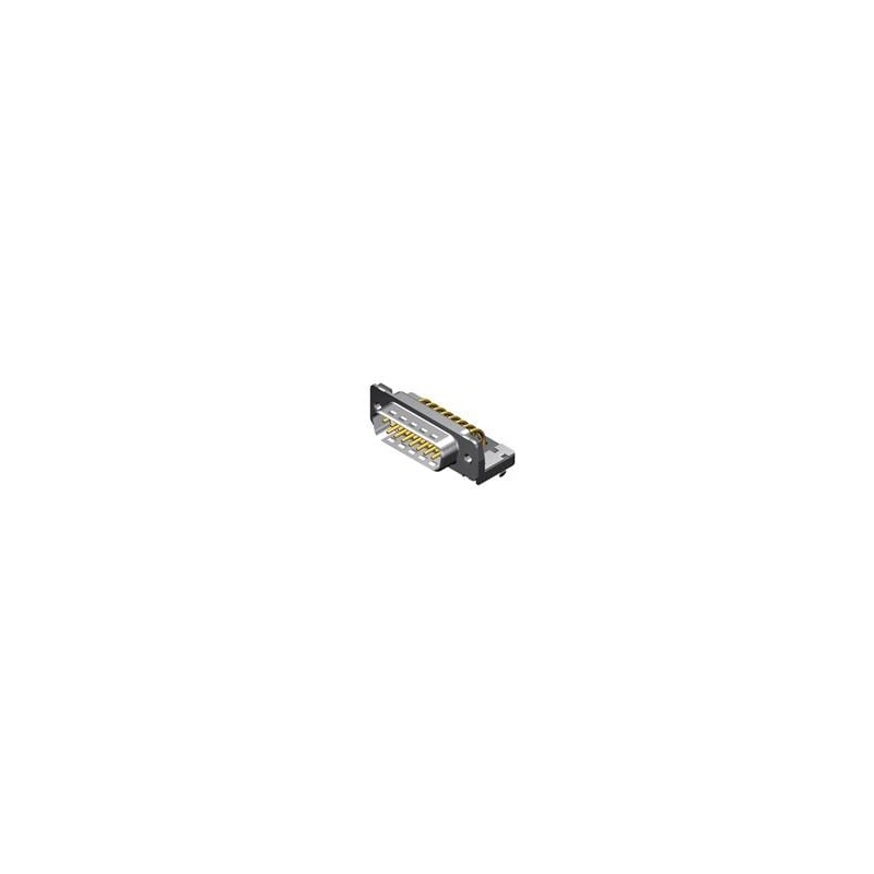1 pcs : 173109-1918 - D-Sub Standard Connectors FCT DSUB RA PC PLG 9 PN W/CLINCH