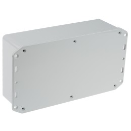 1 pcs - CAMDENBOSS Series 2000 Series Grey ABS Enclosure, IP65, Flanged, Grey Lid, 210 x 110 x 60mm