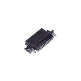 1 pcs : 5747461-6 - D-Sub Standard Connectors HD-20 RCPT 25P RA 590 FFSCRLK