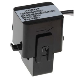 1 pcs - HOBUT CTSCM Series Split Core Current Transformer, 30A Input, 333 mV Output, 10mm Bore