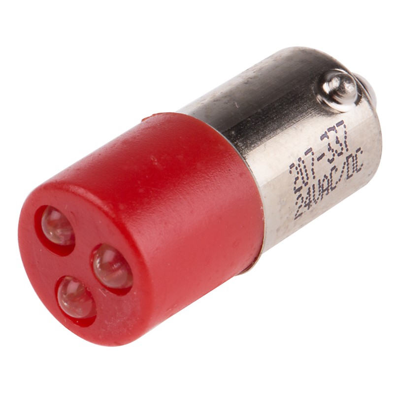 1 pcs - RS PRO Red LED Indicator Lamp, 24V ac/dc, 990 x 3mcd