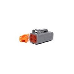 1 pcs : DTM06-4S-KIT - Automotive Connectors DTM06-4S AND WEG ONLY