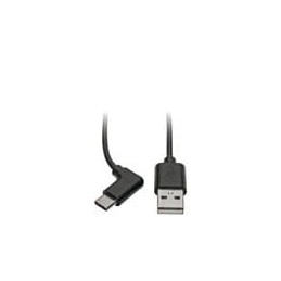 1 pcs : U038-003-CRA - USB Cables / IEEE 1394 Cables 3FT USB2.0 C/A RT ANGLE CABLE