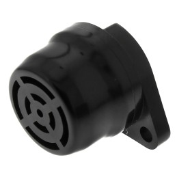 1 pcs - Moflash AE30M Series Panel Mount Buzzer, 12 V, 75dB at 1 m, IP34, DC, Single-Tone