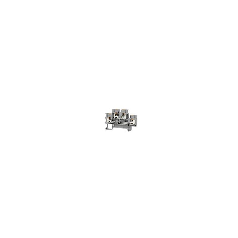 1 pcs : TBDR-11-25-GY - DIN Rail Terminal Blocks Terminal Block, Din Rail, 2.5mm Pitch, Grey