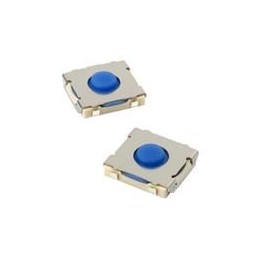 1 pcs : B3SE-1002 - Tactile Switches 6.2x7mm, 2mm Height Rubber Plunger